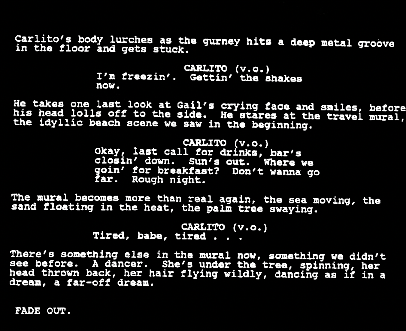 T-shirt Script